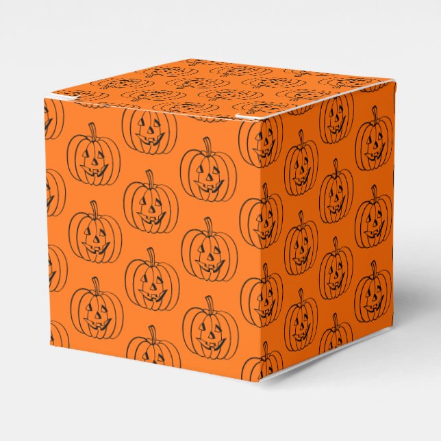 Halloween-Party Bevorzugung Box Geschenkschachtel (Vorderseite)