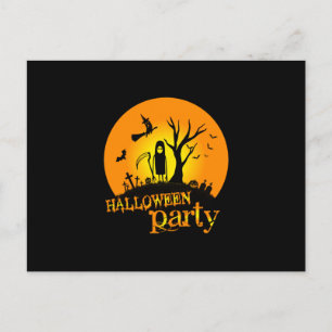 Halloween-Party Birthday Postkarte
