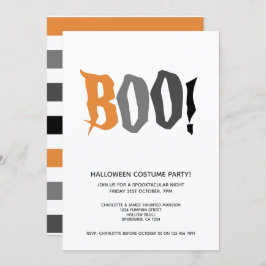 Halloween-Party Boo Personalisiert Spooktacular Einladung