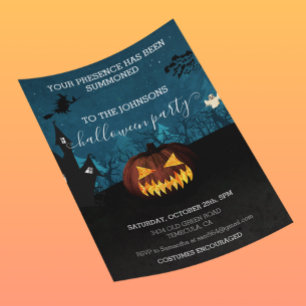 Halloween-Party Budget Pumpkin