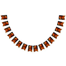 Halloween-Party Bunting Banner