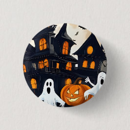 Halloween-Party Button