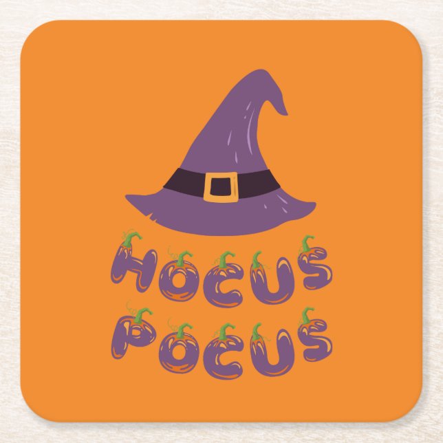 Halloween-Party Collection! Rechteckiger Pappuntersetzer (Vorderseite)