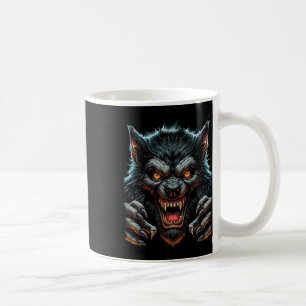Halloween-Party Costume Angry Werewolf Wolfman Kaffeetasse
