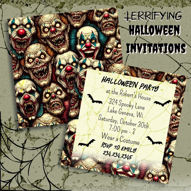Halloween-Party der entsetzlichen Clowns (Von Creator hochgeladen)