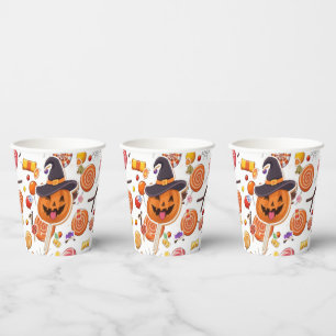 Halloween-Party der Kinder Pappbecher