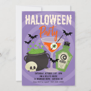 Halloween-Party Einladung