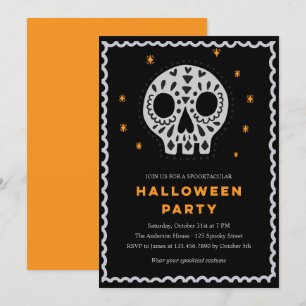 Halloween-Party Einladung