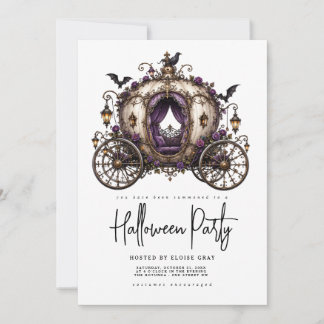 Halloween-Party-Einladung