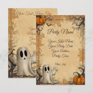 Halloween-Party Einladung