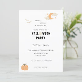 Halloween-Party Einladung