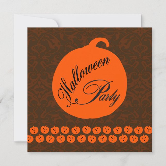 Halloween-Party Einladung (Vorderseite)