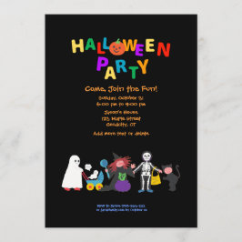 Halloween-Party Einladung