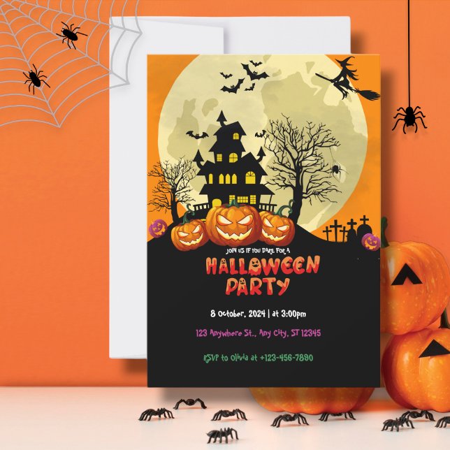 Halloween-Party Einladung (Von Creator hochgeladen)