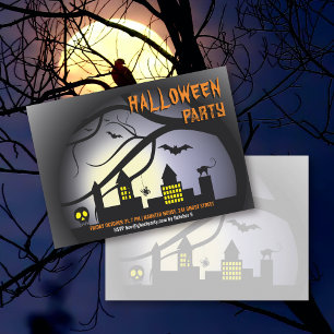 Halloween-Party Einladung