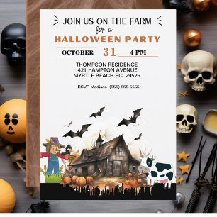 Halloween-Party Einladung