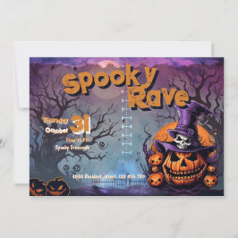 Halloween-Party Einladung
