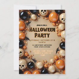 Halloween-Party Einladung