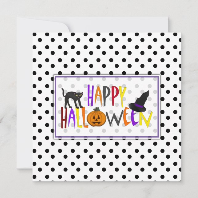 Halloween-Party-Einladung Einladung (Vorderseite)