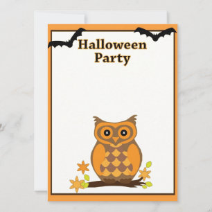 Halloween-Party-Einladung Einladung