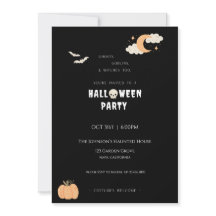 Halloween-Party-Einladung