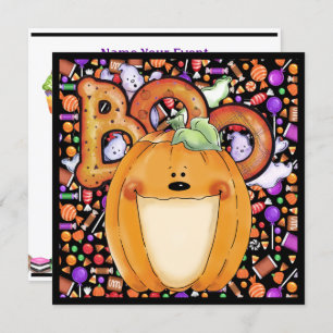 Halloween-Party-Einladung Einladung