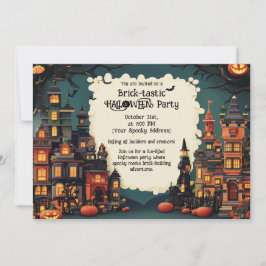 Halloween-Party-Einladung Einladung