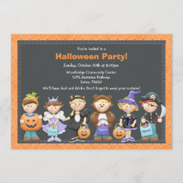 Halloween-Party-Einladung Einladung