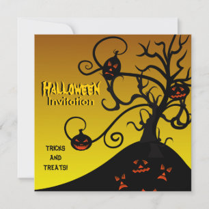 Halloween-Party-Einladung Einladung