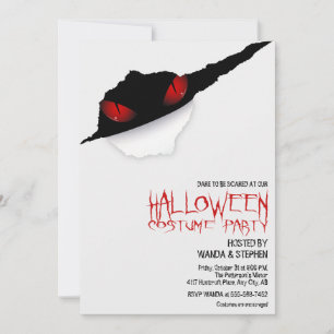 Halloween-Party-Einladung Einladung