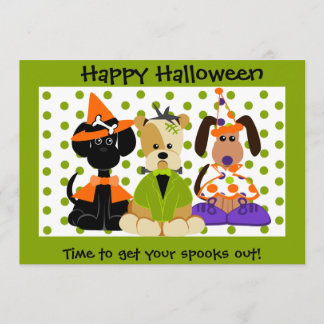 Halloween-Party-Einladung Einladung