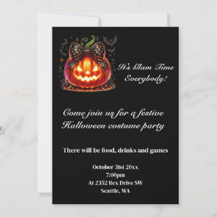 Halloween-Party-Einladung Einladung