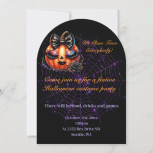 Halloween-Party-Einladung Einladung