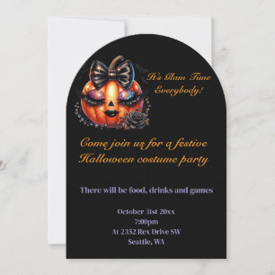 Halloween-Party-Einladung Einladung