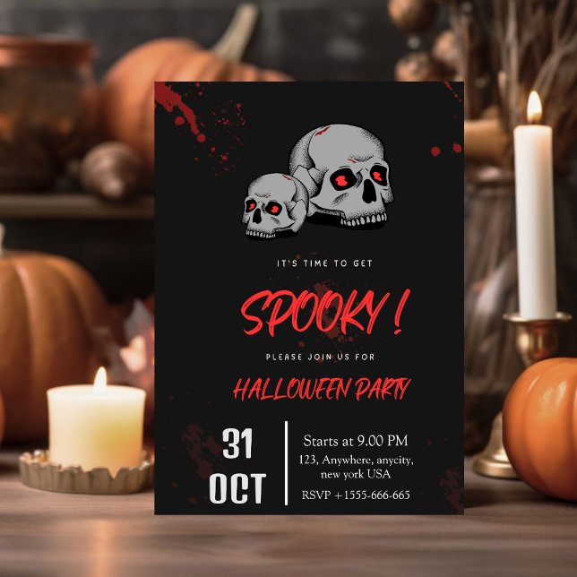 Halloween-Party, Einladung, Einladung (Von Creator hochgeladen)