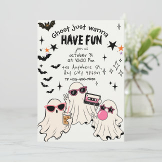 Halloween-Party-Einladung | Gruselig süße Hallowee Einladung