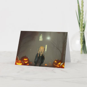 Halloween-Party-Einladung. Karte