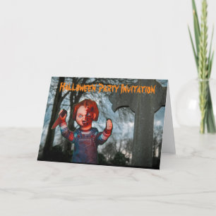 Halloween-Party-Einladung. Karte
