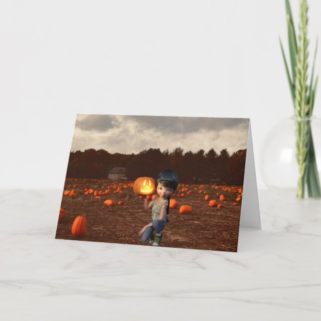 Halloween-Party Einladung. Karte (Vorderseite)