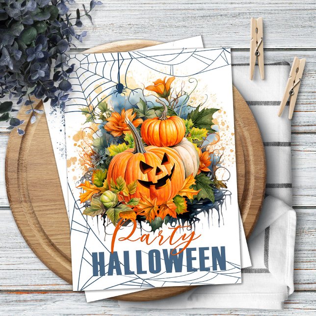 Halloween-Party Einladung mit Fun Pumpkins (Von Creator hochgeladen)