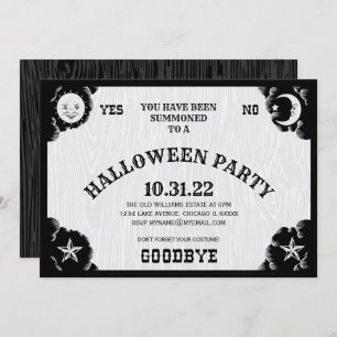 Halloween-Party-Einladung von Spirit Board Einladung