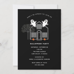 Halloween-Party-Einladungen Einladung