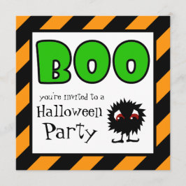 Halloween-Party Einladungen Little Meanie BOO