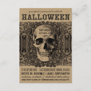 Halloween-Party Einladungen - Steampunk Kraft
