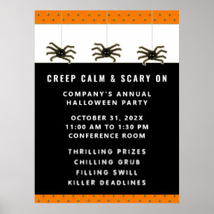 Halloween-Party-Event-Plakat Poster