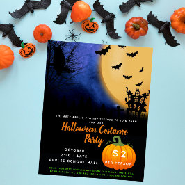 Halloween Party-Event-Stamm oder Leckerei Poster
