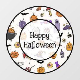 Halloween-Party Fensteraufkleber