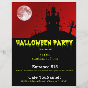 Halloween-Party Flyer
