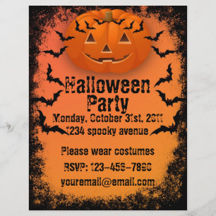 Halloween-Party Flyer