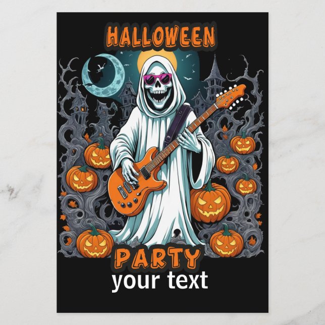 Halloween-Party Flyer (Vorne)